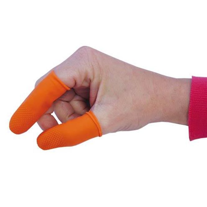 Hovedbilde Fingerkondomer med grep Grippy Fingers 25 stk ...