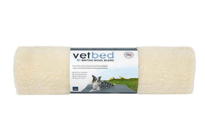 Hovedbilde Vetbed British Wool Blend Natural 75x100cm, ...