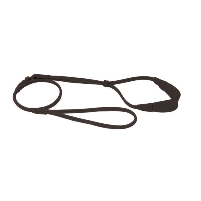 Hovedbilde 5mm Black Comfort Round Cow Leather Show Lead, ...