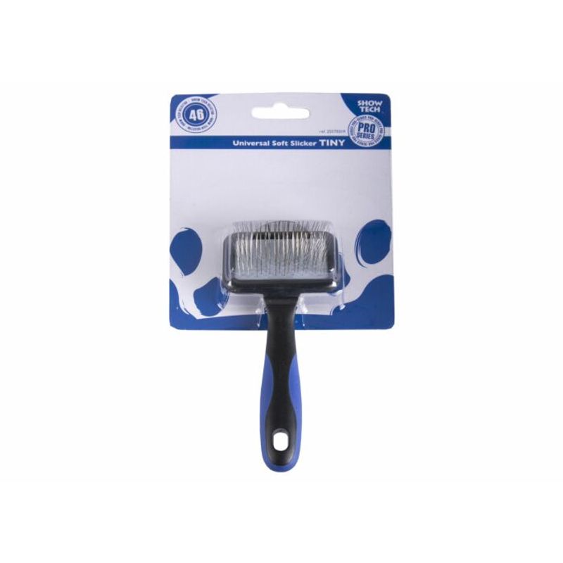 Universal Soft Slicker Tiny Slicker Brush, Show Tech
