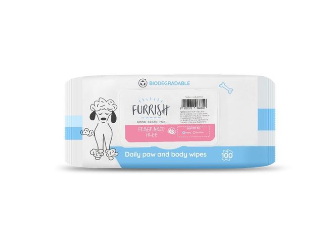 Hovedbilde Daily Bath Wipes 100Pck- No Fragrance, Furrish