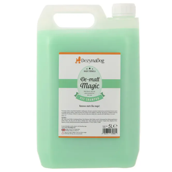 Hovedbilde De-Matt Magic Shampoo 5L, Dezynadog