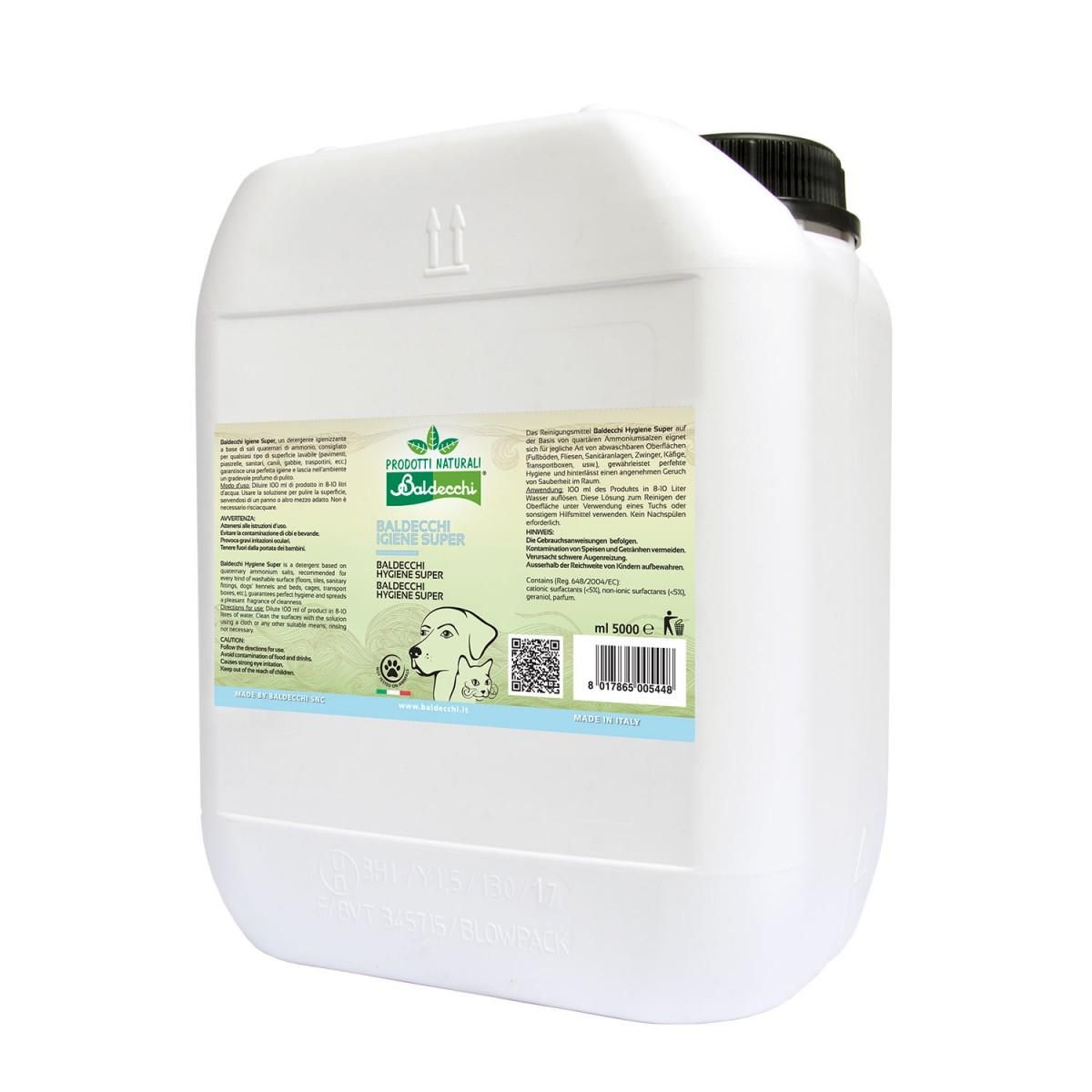 Super Hygiene Desinfiserende Vaskemiddel  5 Liter, Baldecchi