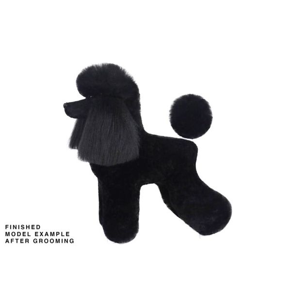 Hovedbilde Black Poodle Coat for Model Dog (full coat), ...