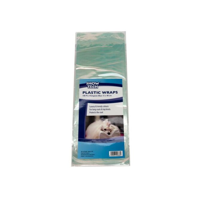 Hovedbilde Plastic Wraps 100 Pcs Hologram Blue 15 x 40 cm, ...