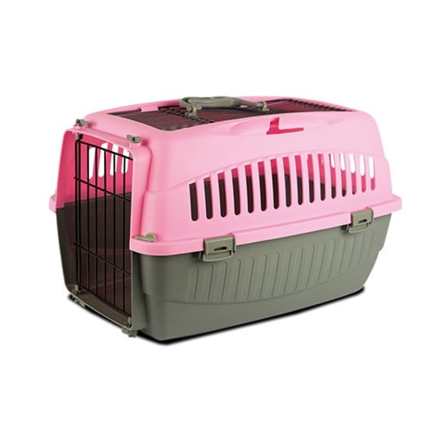 Hovedbilde Transportbur Med Toppdør Rosa (50x33x30cm), ...