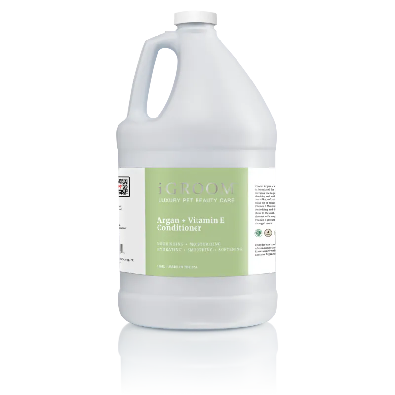 Argan + Vitamin E Conditioner 3,8l, iGROOM