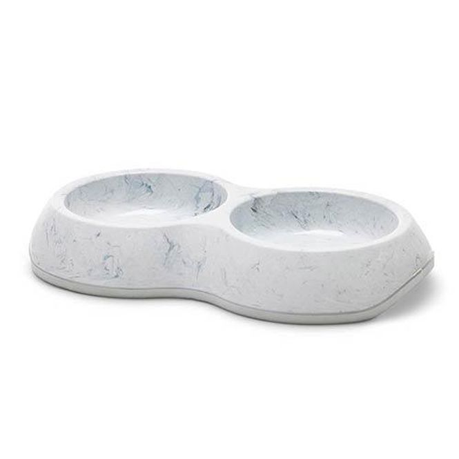 Hovedbilde Delice Marble Dobbel Fórskål / Vannskål 2x200ml, ...