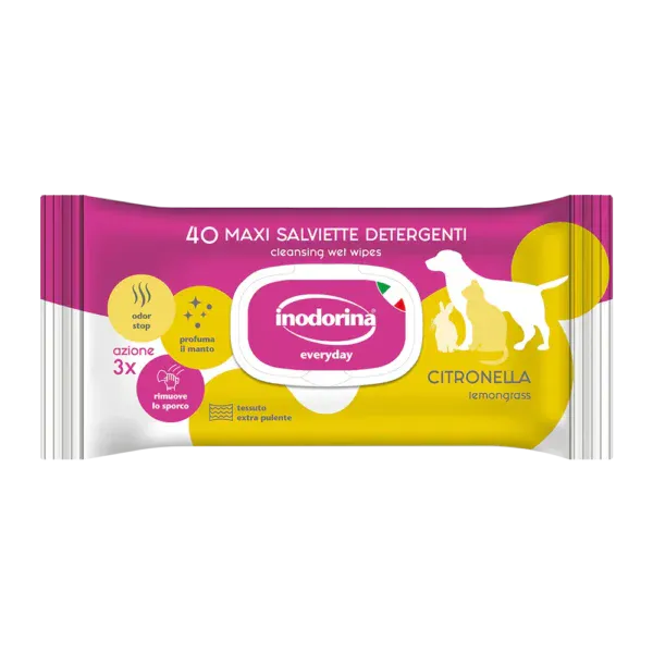 Hovedbilde Duftende Renseservietter (Citonel) 40 stk, ...