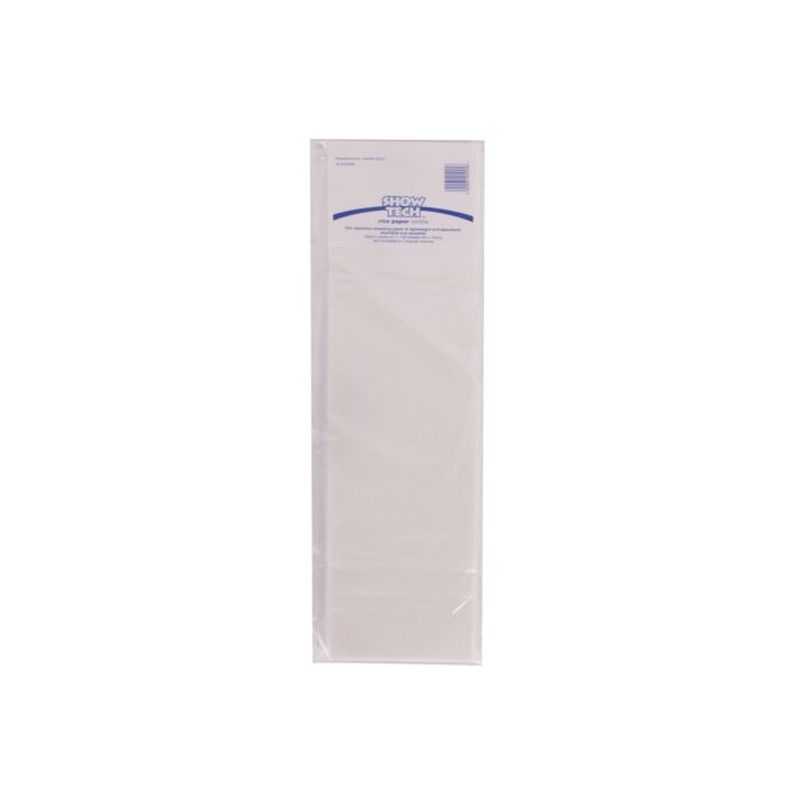 Rice Paper (White) 100 pcs Wrapping Paper , ShowTech
