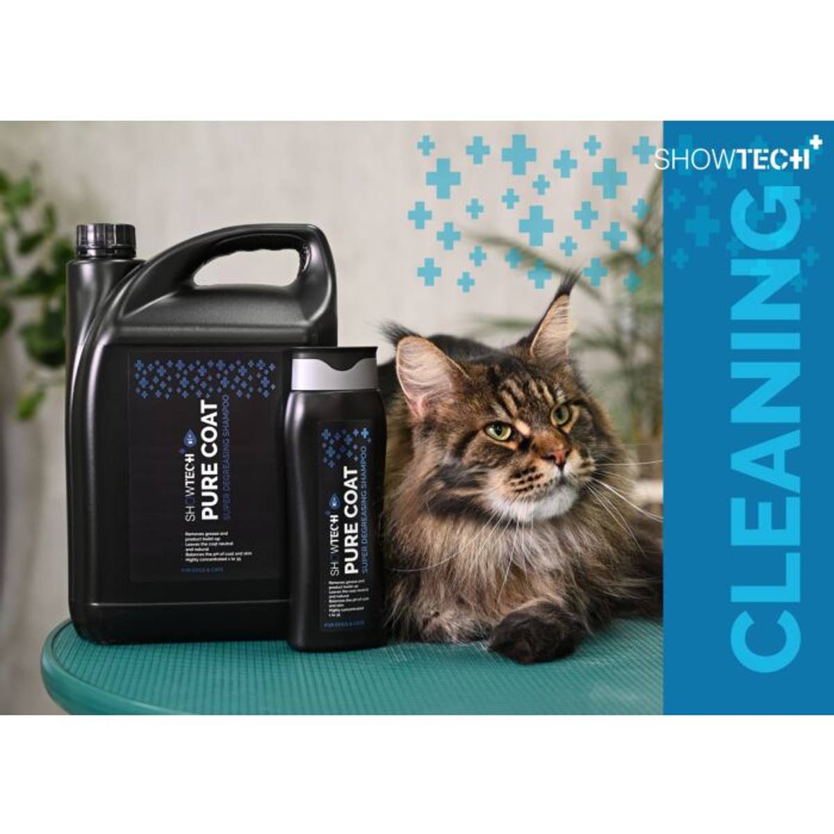 Pure Coat Degreasing Shampoo 100 ml, ShowTech