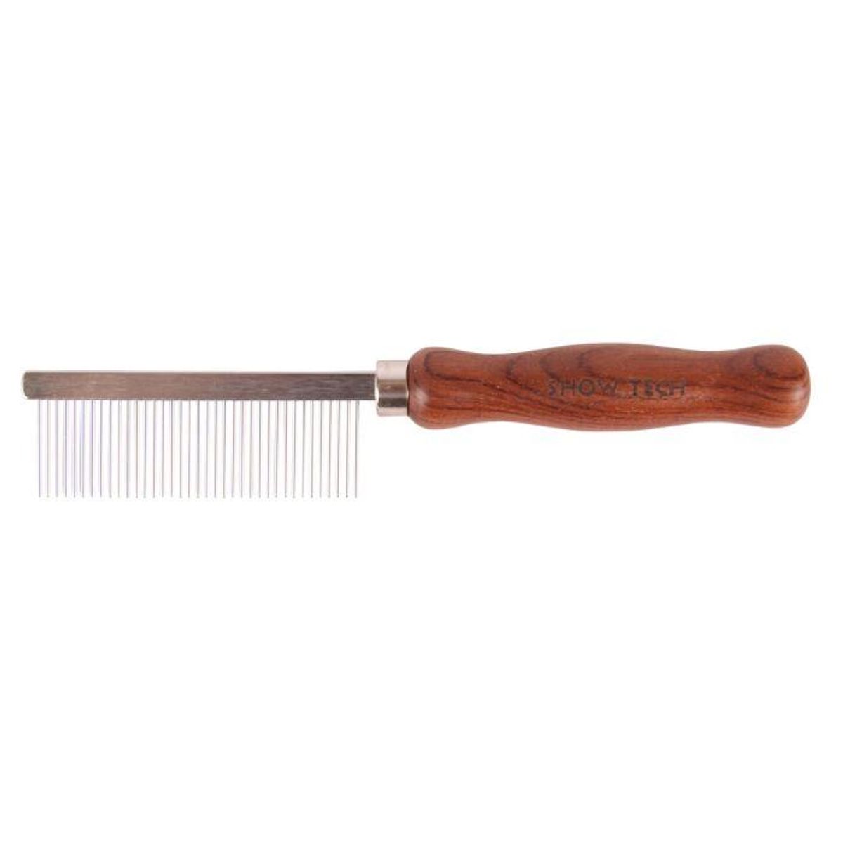 Wooden Rosewood Handle Comb Medium 18cm Comb, ShowTech