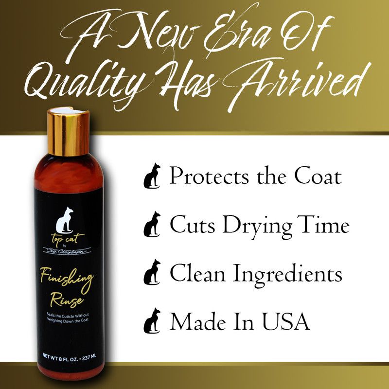 Finishing Rinse 236ml, Topcat CC