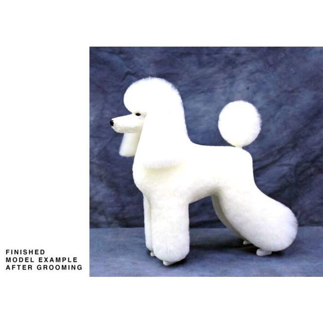 Hovedbilde White Poodle Coat for Model Dog (full coat), ...