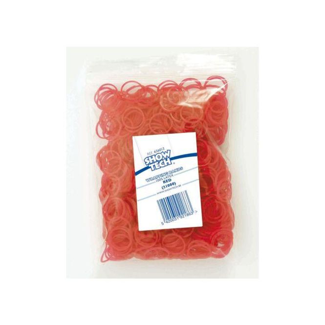 Hovedbilde Wrap Bands Red - 1000 pcs Wrapping Bands, ...