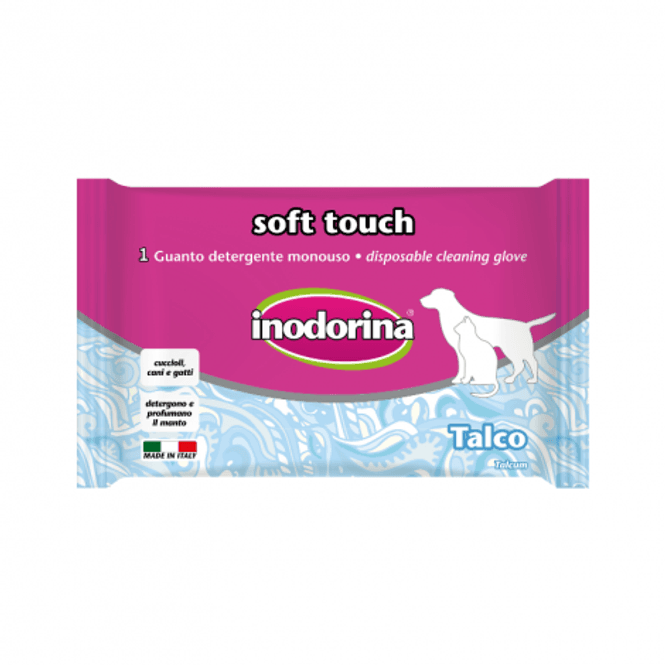 Hovedbilde Talcum Hanske, Inodorina, Soft Touch