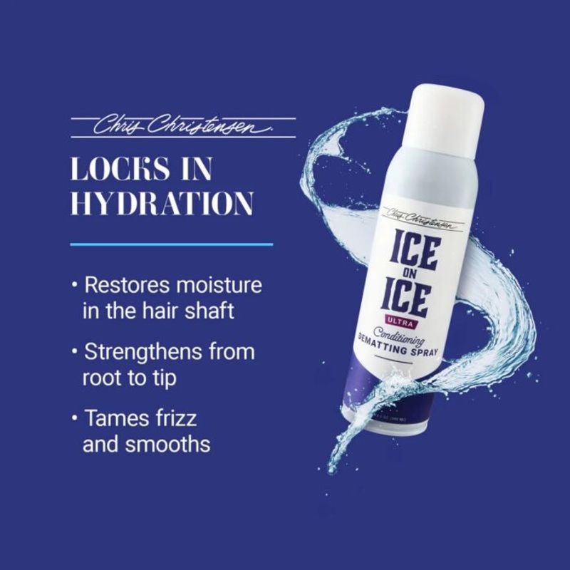 Ice On Ice Ultra Dematting Spray 236ml, Chris Christensen