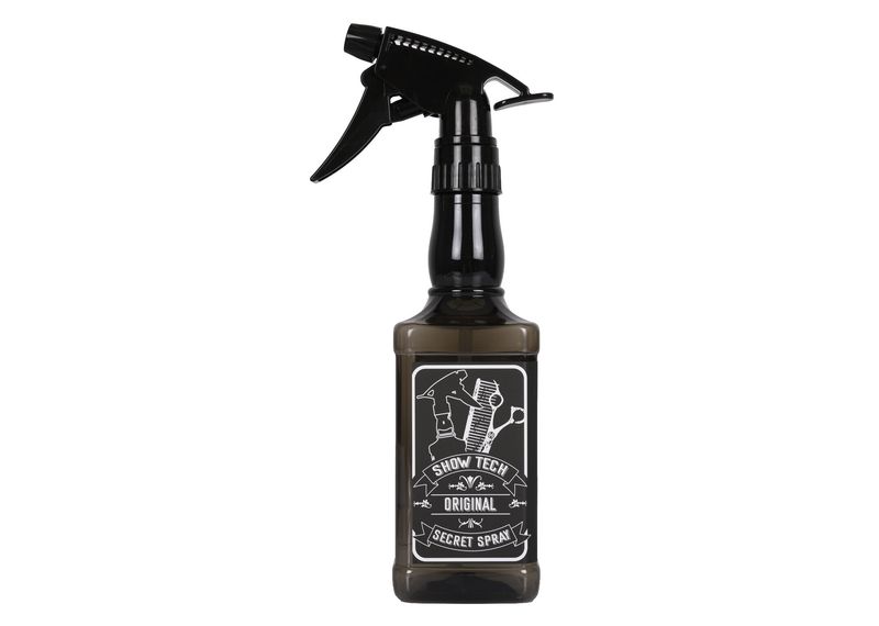 Exclusive Salon Spray Adjustable Bottle Black 500ml, ShowTech