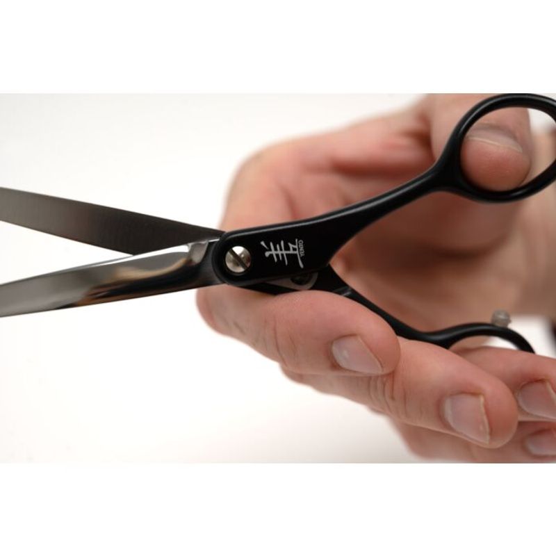 Sparkle Series Curved Scissors Black 16,5 cm  - 6,5