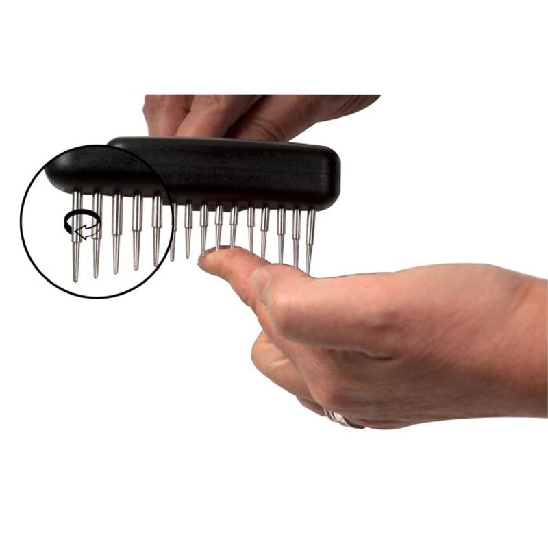 Twist & Cling Rake 9cm Dematting Comb, Show Tech
