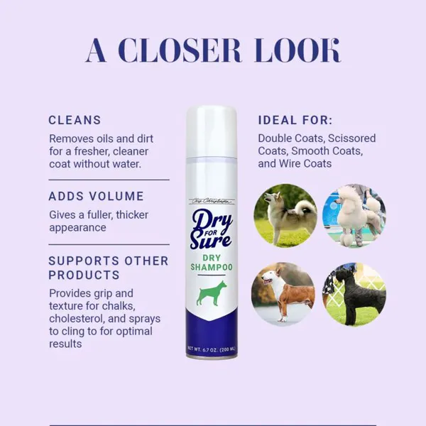 Hovedbilde Dry For Sure Spray 200ml, Chris Christensen