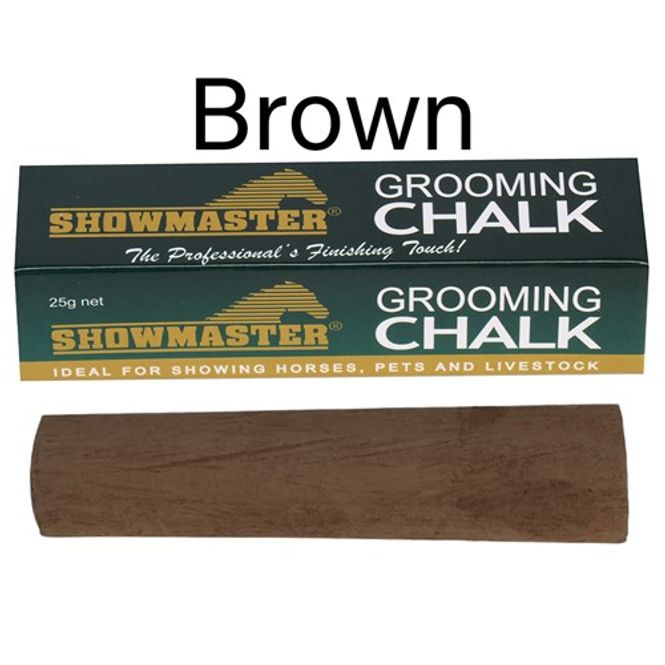 Hovedbilde Grooming  Brown Kalk Stift 25 g, Showmaster