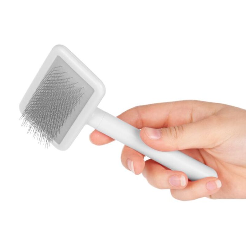 Smooth Touch Slicker Brush Small - Pink, Show Tech