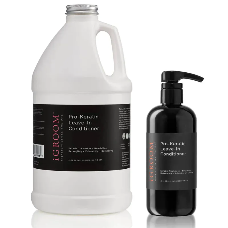 Pro-Keratin Leave-In Conditioner 1,89l, iGROOM