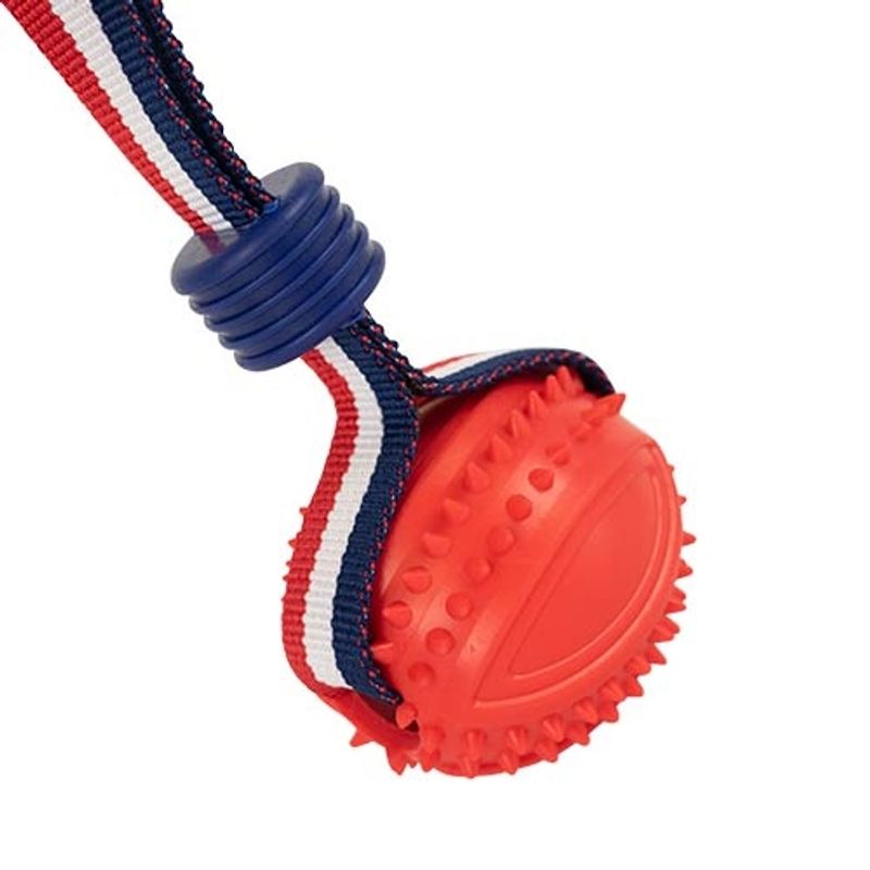 Elastic Launcher With Ball (Rød kule) 7X5,5cm, Ibanez